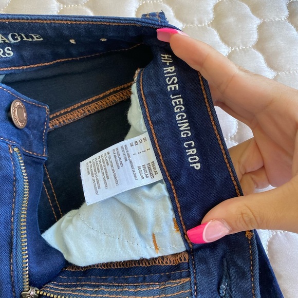 AE High Rise JEGGING Crop - Picture 2 of 4